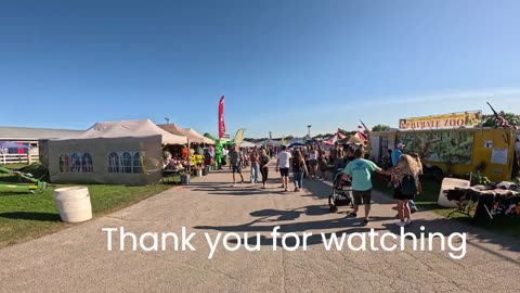 Sheboygan County Fair 2025 (silent video)