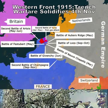 K WWI – German Empire vs Allies (France, British Empire) — Western Front 1915 vs 1916