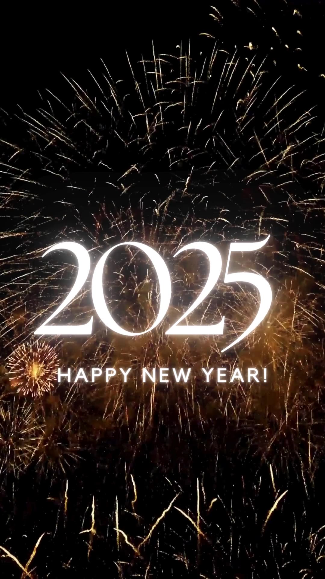 Happy New Year 2025 Status Video Fireworks 2025