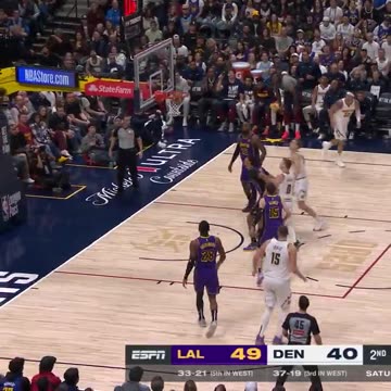 NBA - Jokić the turnaround fallaway... GOOD! 🃏