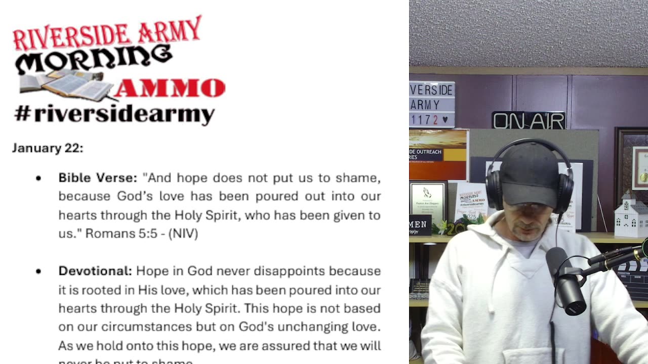 Riverside Morning Ammo Daily Devotional 1.22.25