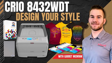 Crio Printer Live Demo | Stitch Nation LIVE with Garrett McMinn & Blaine Austin