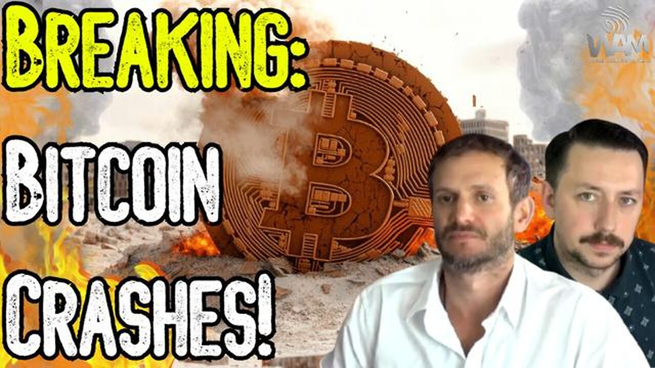 BITCOIN CRASHES! - It's Not What You Think - Major Market Moves Being Made!