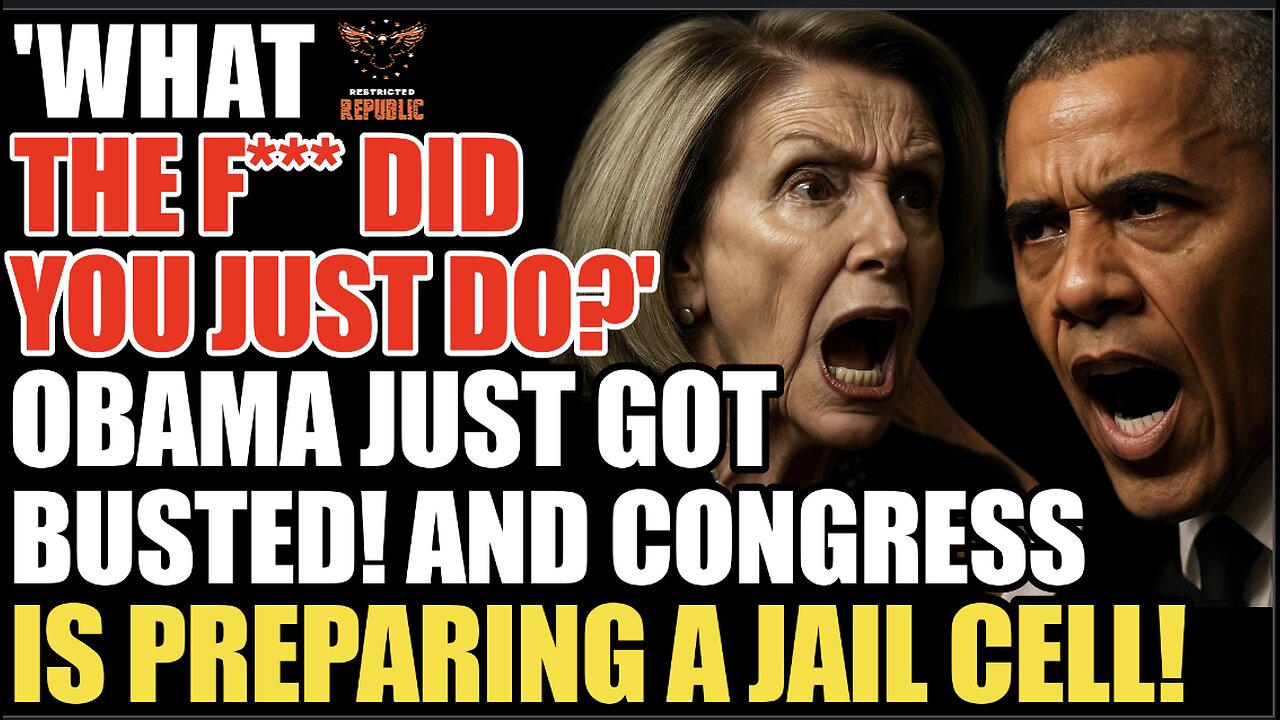 'What The F*** Did You Just Do?’ Obama Just Got Busted, & Congress Prepares a Jail Cell!