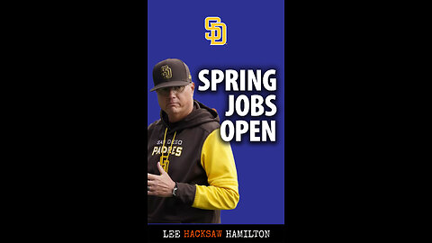 Padres Spring Training - Who will replace Profar in LF? Higashioka at C? AJ Preller needs talent.