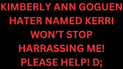 KIM GOGUEN HATER WATCHES ME FOR ALMOST A YEAR AND STILL DOESN'T UNDERSTAND ME! TRUMP AND MY POLITICS