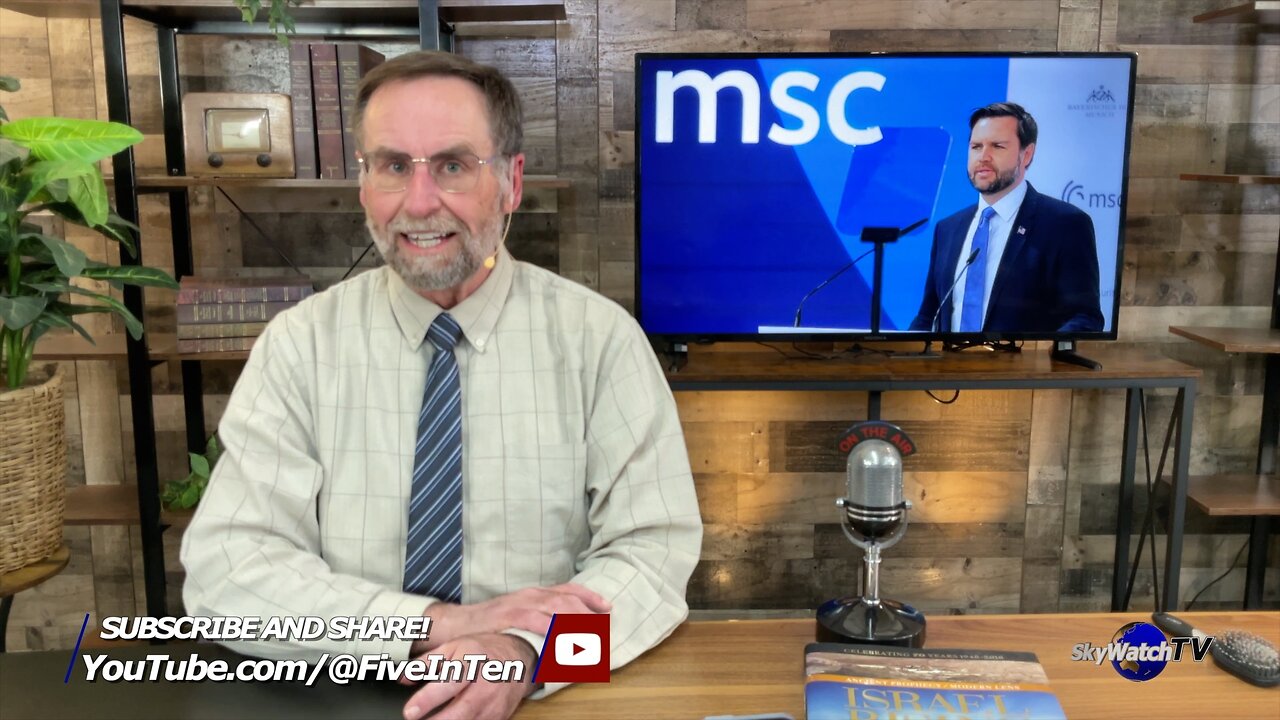 Five in Ten 2/17/25: Vance Calls Out European Censorship