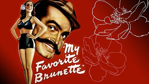 My Favorite Brunette (1947) Bob Hope, Dorothy Lamour, Peter Lorre, Lon Chaney Jr.,