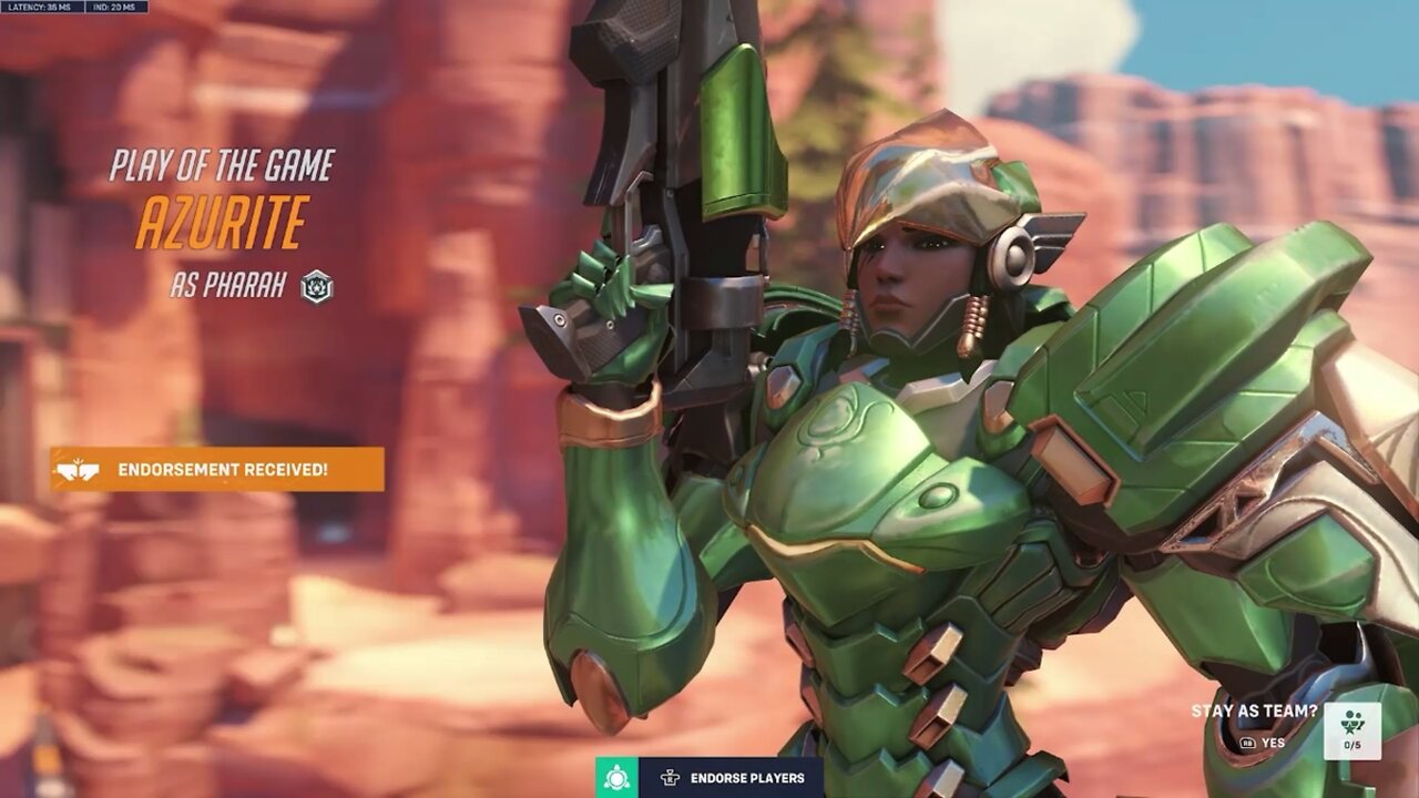 I love playing Reinhardt in Stadium.