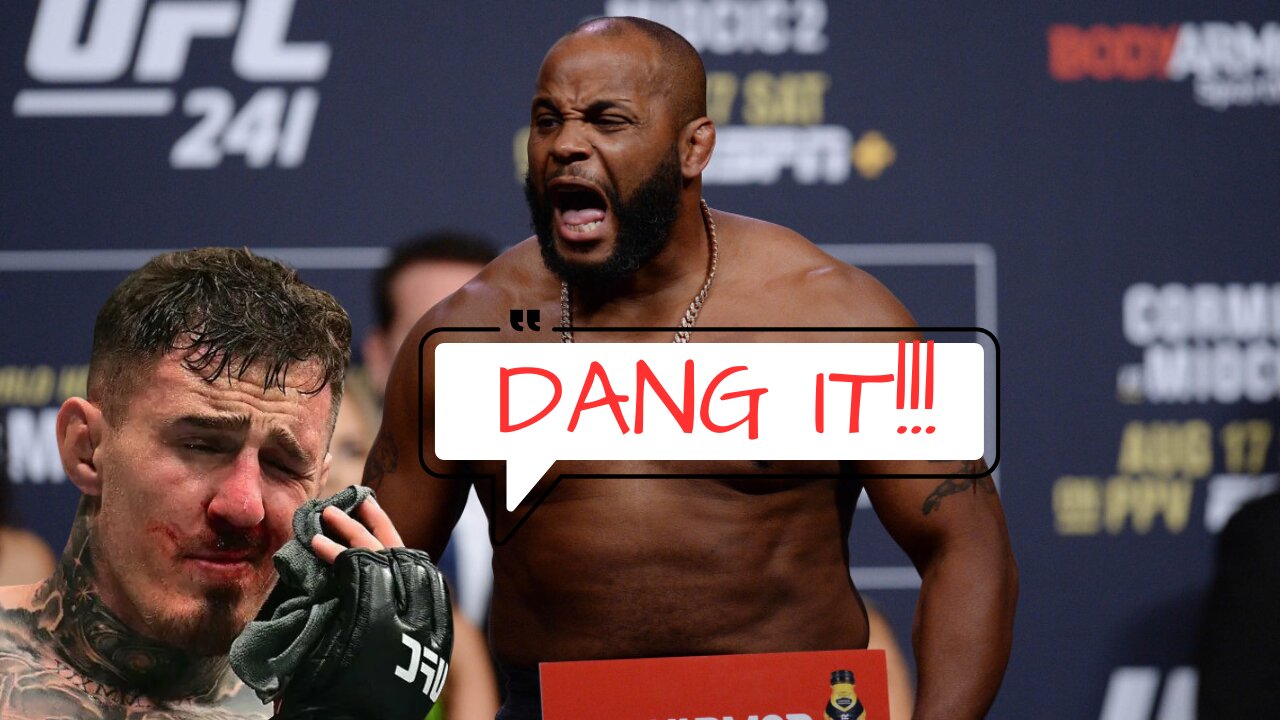 Daniel Cormier Upset at Aspinall for Posting Private Talk!