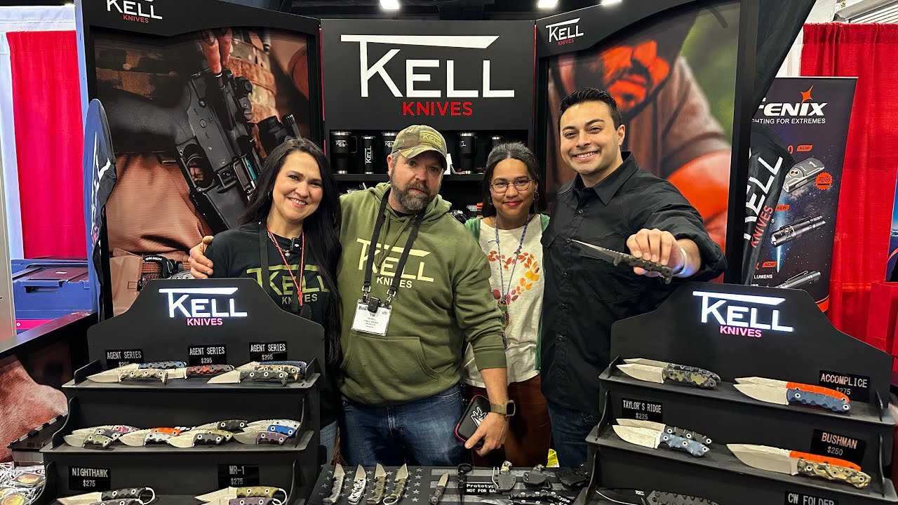 T.Kell Knives LIVE at Blade Show Texas!