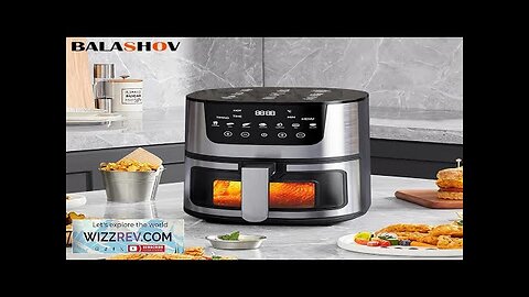 7L Electric Air Fryer Smart Multi-function Hot Convection Oven Deep Fryer Without Review