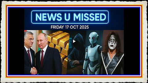 NEWS U MISSED WITH DREW DEMI FRIDAY 17TH OCTOBER 2025