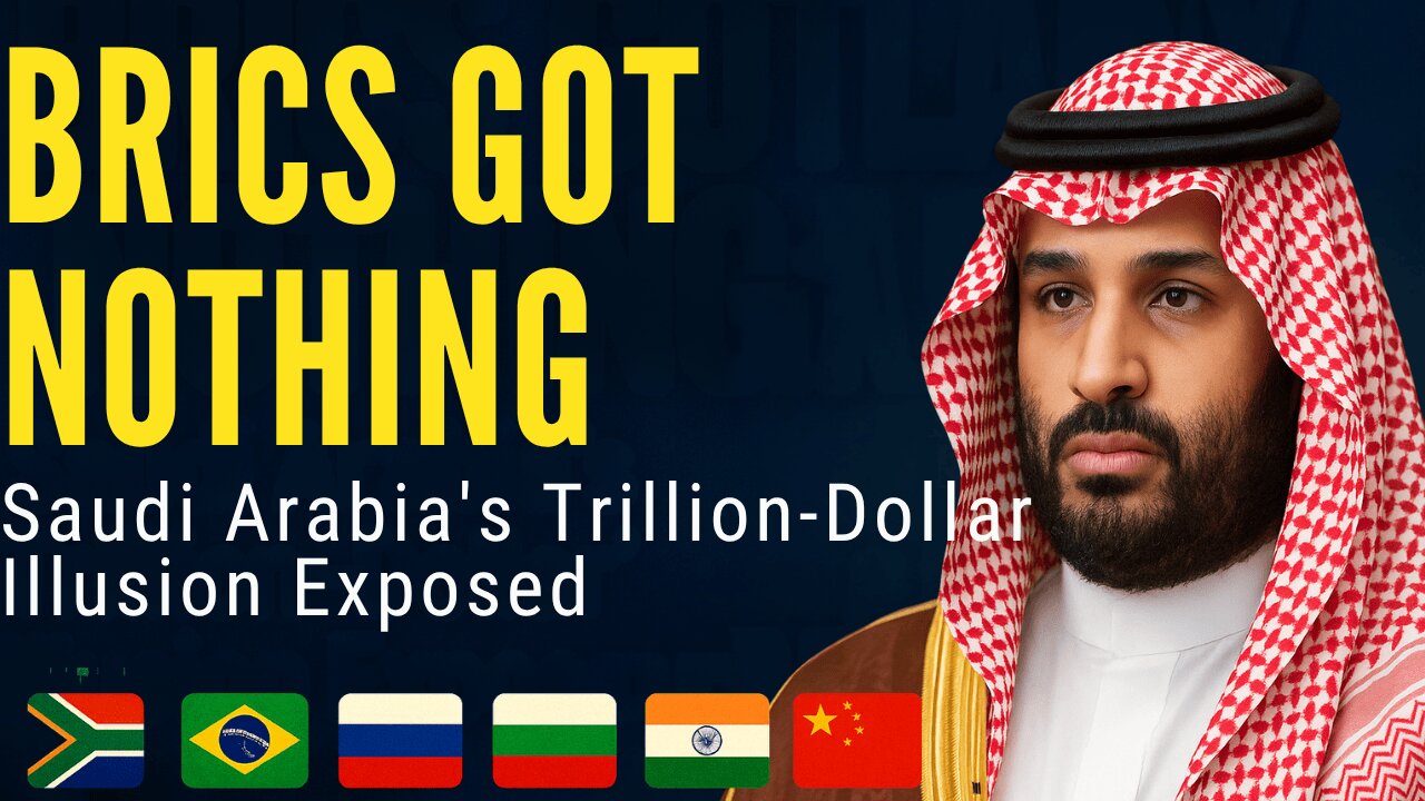 BRICS Misses Out as Saudi Arabia Commits To Invest $1Trillion In The US. | TCP-E2 #brics