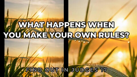 What Happens When You Make Your Own Rules?