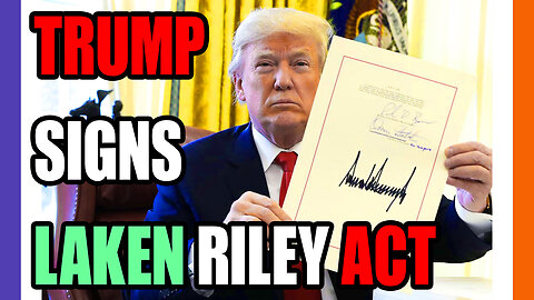 🔴LIVE: FULL SHOW after Trump Signs The Laken Riley Act 🟠⚪🟣