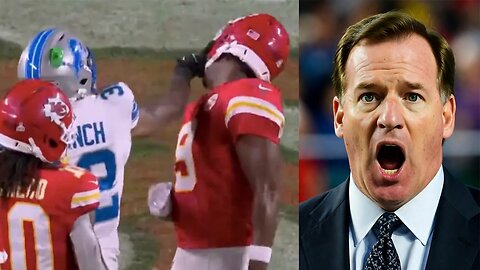 Lions Brian Branch in MASSIVE TROUBLE after SLAPPING JuJu Smith-Schuster leads to BRAWL with Chiefs!