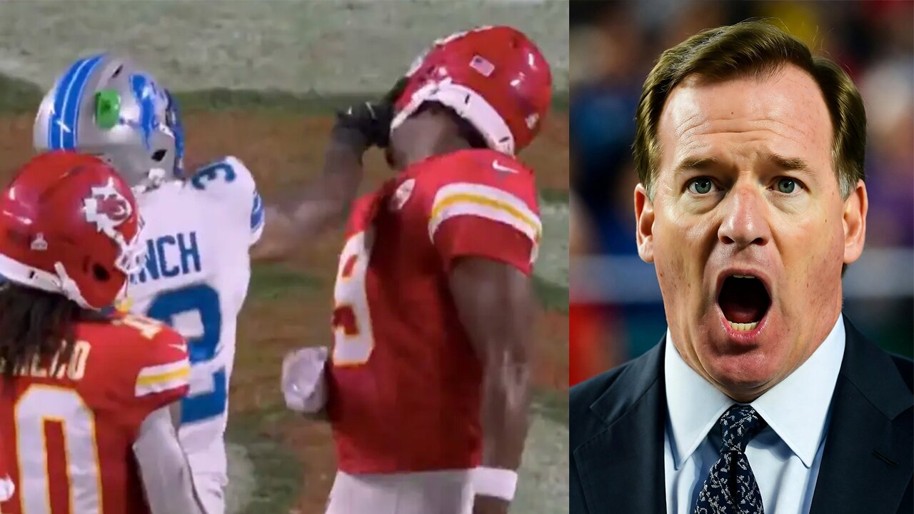 Lions Brian Branch in MASSIVE TROUBLE after SLAPPING JuJu Smith-Schuster leads to BRAWL with Chiefs!