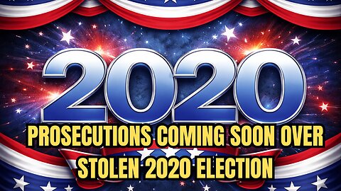 President Trump Announces Prosecutions Are Coming Soon Over The Stolen 2020 Election