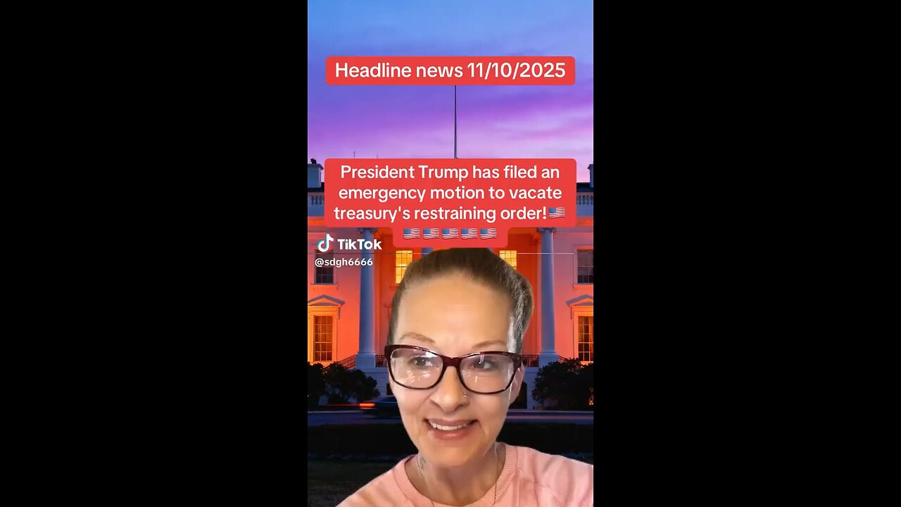 Trump Has Filed An Emergency Motion To Vacate Treasury’s Restraining Order