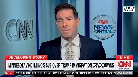 CNN Pours Cold Water On Pathetic Anti-ICE Lawsuit