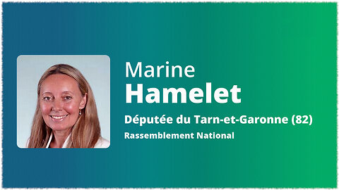 “LA DEPUTATA MARINE HAMELET DENUNCIA CHE I BAMBINI AFFIDATI ALLE STRUTTURE DI AIUTO ALL'INFANZIA 🛑VENGONO DESTINATI ALLA PROSTITUZIONE... SIMILI ISTITUZIONI, NON SOLO IN FRANCIA, FAVORISCONO IL TRAFFICO PEDOFILO?!...”👿