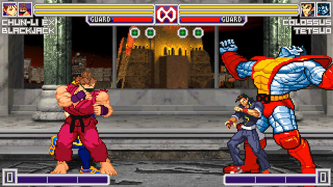 MUGEN - BlackJack's Chars - Blackjack & Chun-Li EX vs. Tetsuo & Colossus - Download