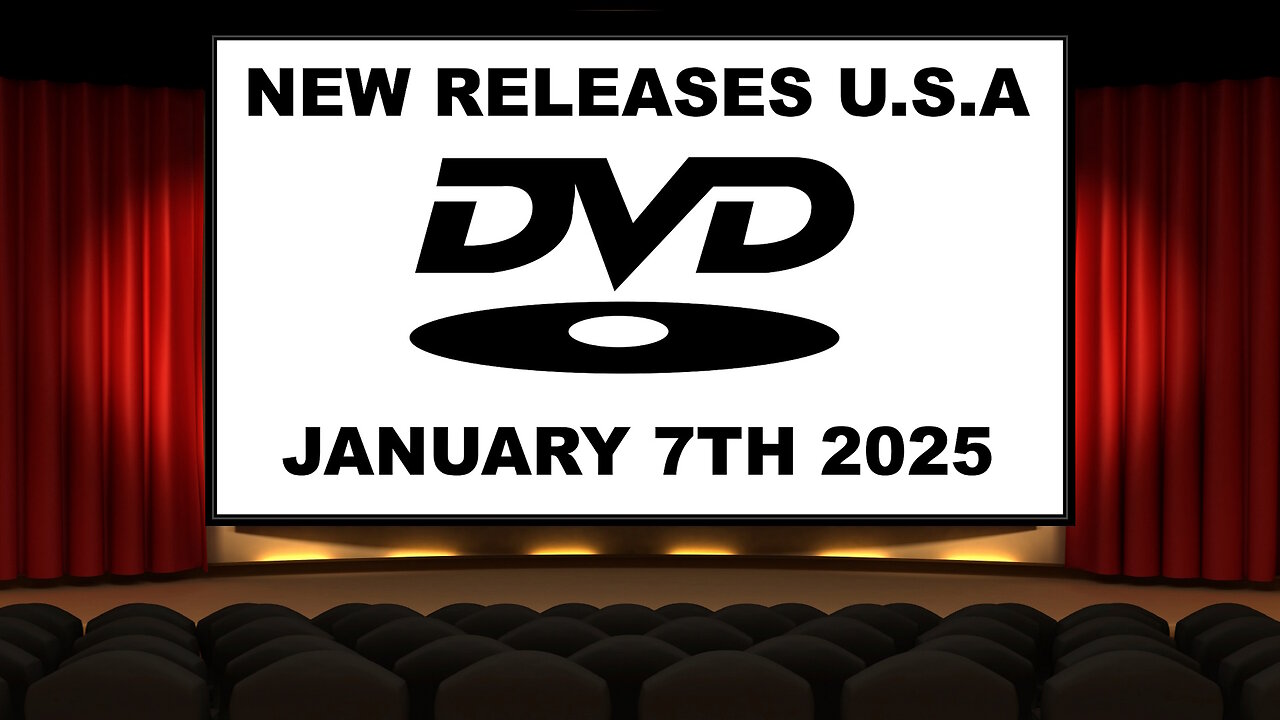 NEW DVD Releases [JANUARY 7TH 2025 | U.S.A]