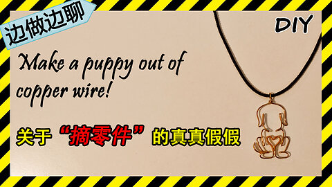 第82期 Issue 82 dog puppy pet pendant DIY handmade craft copper wire tutorial 死刑犯 器官 死亡 衰老 权贵 势力