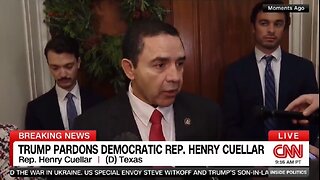 Dem Rep Henry Cuellar Thanks Trump For His Pardon