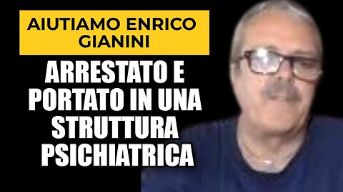 #“ENRICO GIANINI, 🛑EX AEROPORTUALE DI MALPENSA, IL QUALE AVEVA PUBBLICAMENTE DENUNCIATO LO SCEMPIO DELLE SCIE CHIMICHE, PORTATO IN UN CENTRO PSICHIATRICO!!” =🛑GIORGIA IMPARA DA TRUMP, SMETTI DI FARE IL PAGLIACCIO E PENSA AGLI ITALIANI!!=