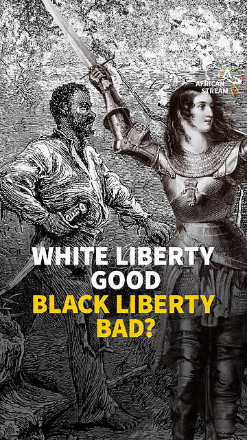 WHITE LIBERTY GOOD BLACK LIBERTY BAD?