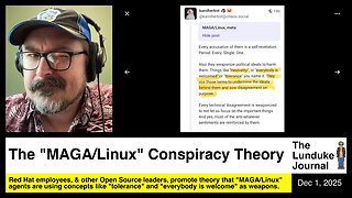 The "MAGA/Linux" Conspiracy Theory