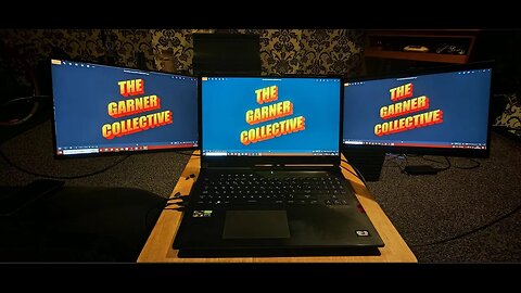 ALIEXPRESS CHINA 2K 14" 💻TRIPLE LAPTOP 💻 SCREEN EXTENDER SUPPORTS LAPTOPS 💻 FROM 13" TO 17.3 GOOD 💙💜