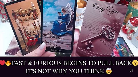 ❤️‍🔥FAST & FURIOUS BEGINS TO PULL BACK😮IT'S NOT WHY YOU THINK 🤯COLLECTIVE LOVE TAROT💖✨