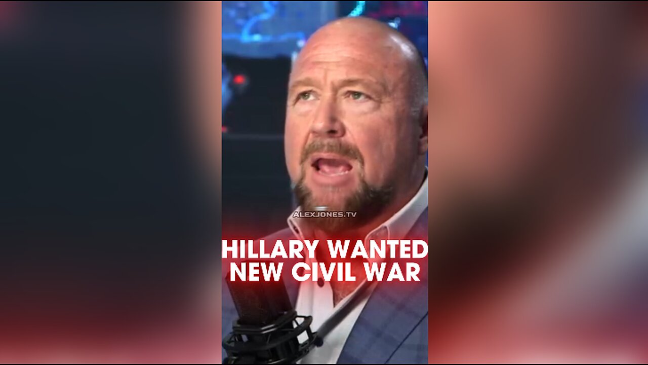 Alex Jones: Hillary Wanted Blacks & Whites To Murder Each Other & Destroy America in Civil War - 2/6/25