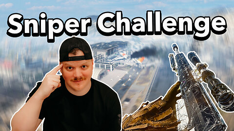 I Was Given a Warzone Sniper Challenge! Here is What Happened!