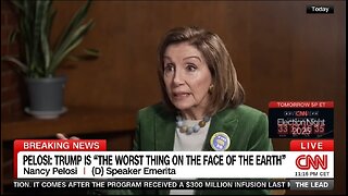 Disgusting: Pelosi Calls Trump Vile, Worst Thing on Earth