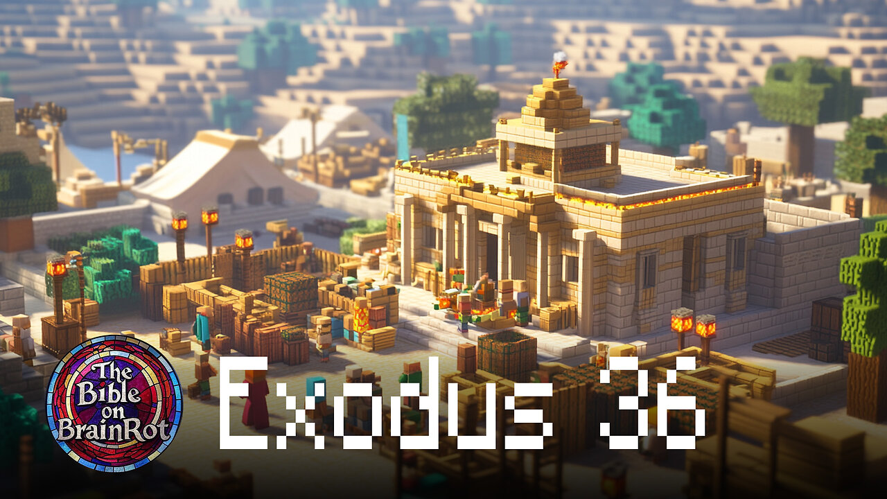 Exodus 36 | The Bible on BrainRot