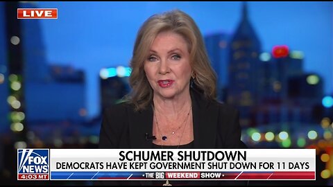 Sen Blackburn: Schumer Was PLANNING Shutdown In A War Room
			