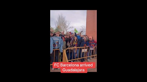 FC Barcelona superstars aficionados in Guadalajara #fcbarcelona #viral #football #futbol #españa