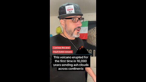 This volcano erupted for the first time in 10,000 years sending ash clouds across continents