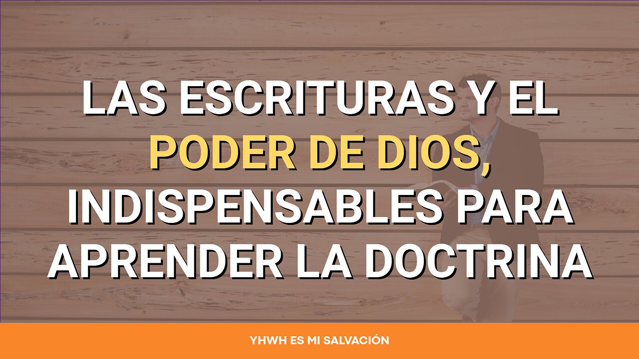 📖 Las escrituras y el poder de Dios, indispensables para aprender la doctrina | Mateo 22:23-33