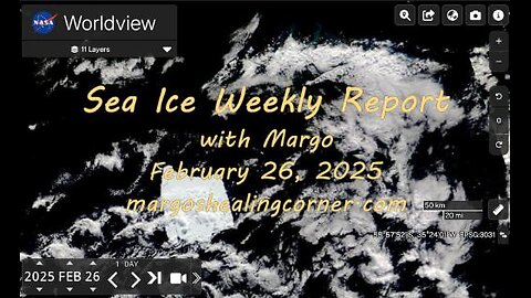 Sea Ice Weekly Report with Margo (Feb. 26, 2025)