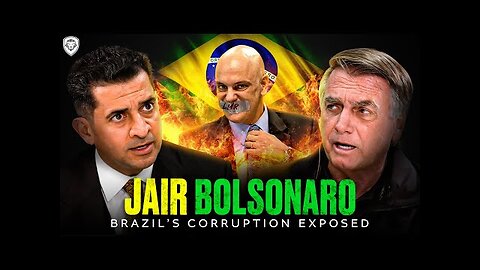 “I’ll Be Arrested After This” - Jair Bolsonaro EXPOSES Lula, de Moraes & Brazil Corrupt Courts