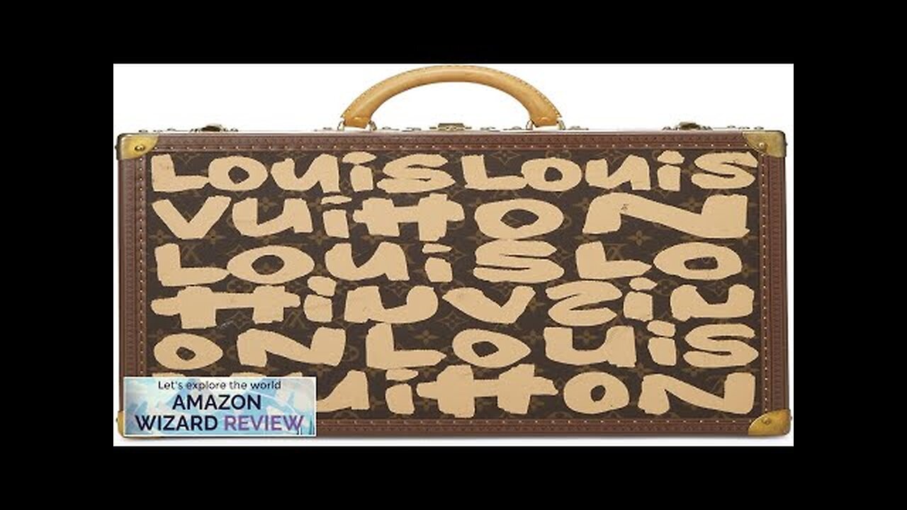 Louis Vuitton Pre-Loved Stephen Sprouse x Louis Vuitton Beige Monogram Graffiti Canvas Trunk Review