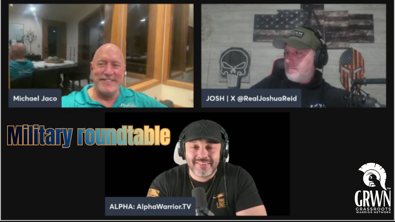 Military roundtable on coming military action, riots in cities, Muslim extremism, politics, economy