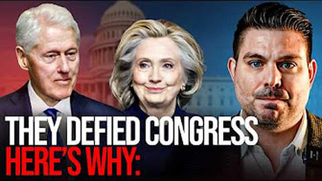 Clintons refuse to testify.