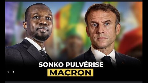 SUITE AU VERBIAGE DE MACRON, OUSMANE SONKO, PREMIER MINISTRE DU SÉNÉGAL LE RÉPRIMANDE COMME UN GAMIN