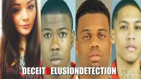 A 23-year-old white female was shot to death at a red light during an armed robbery by three black suspects